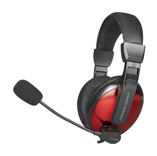 Xtrike Me HP-307 - Wired Gaming Headset, On-Ear with Microphone, Red
