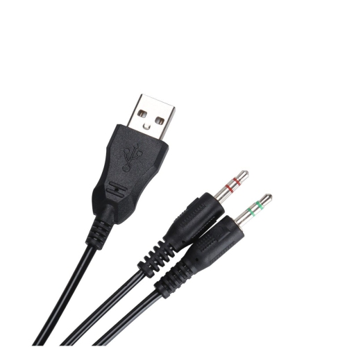 Xtrike Me GH-709 - Wired Gaming Headset, Backlit with Microphone, Black