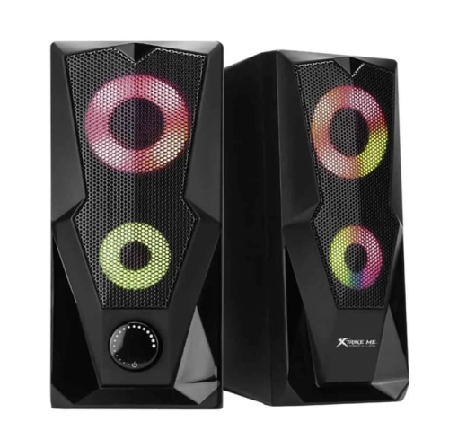 Xtrike Me- SK-501 - Stereo Speakers, 2 X 3W, Black