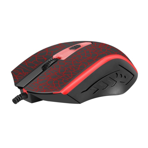 Xtrike Me GM-206 - Optical Gaming Mouse, Wired with 4 Buttons and 7 Color Backlight, DPI 800/1000/1200, Black