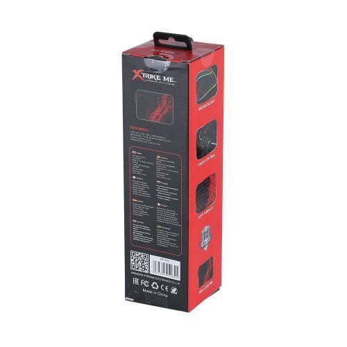 Xtrike Me MP-602 - High Quality Mouse Pad, Backlit, 700x295x3mm, Red