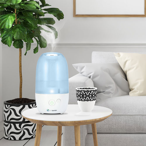 PureGuardian H975AR 70-Hour Ultrasonic Cool Mist Humidifier - Blue/White