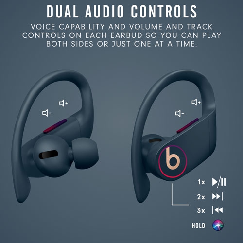 Open Box Beats by Dr. Dre. Powerbeats Pro Totally Wireless Earphones Blue