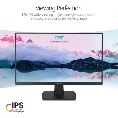 Asus VA27EHE 27" Full HD LED Gaming LCD Monitor - 16:9 - Black