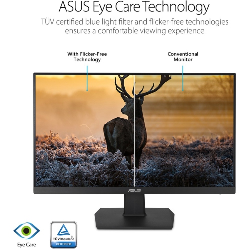Asus VA27EHE 27" Full HD LED Gaming LCD Monitor - 16:9 - Black