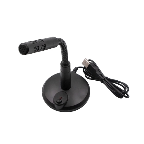 axGear USB Desktop Microphone Mic with On Off Button Mute for Computer Laptop