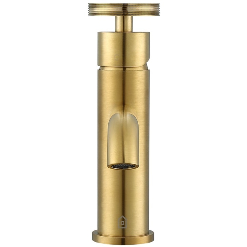 Ancona Nova Series Single Lever Bathroom Faucet in Brushed Titanium Gold