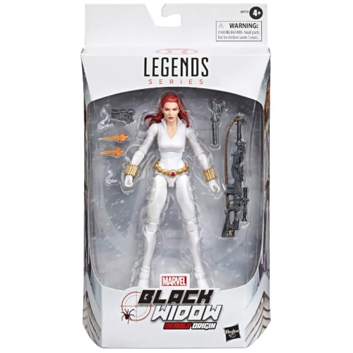 Marvel Legends 6 Inch Action Figure Exclusive - White Suit Black Widow Deadly Origins