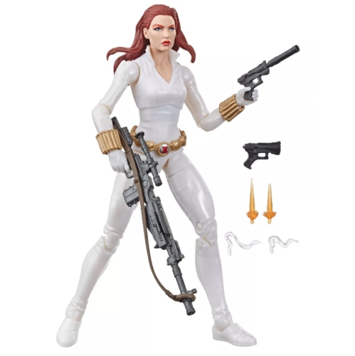 Marvel Legends 6 Inch Action Figure Exclusive - White Suit Black Widow Deadly Origins