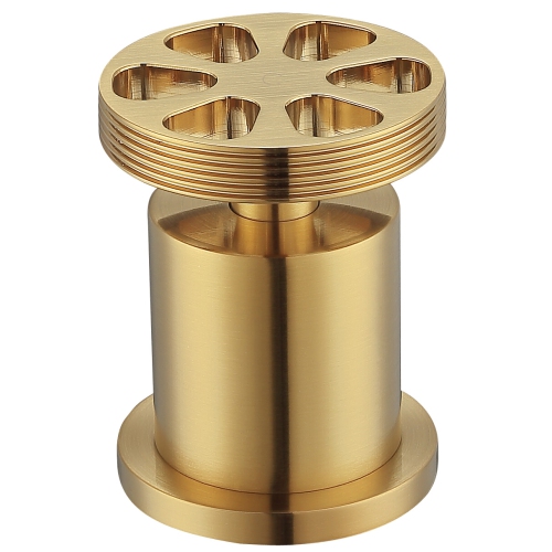 Ancona Nova Series Widespread Double-Handle Bathroom Faucet in Brushed Titanium Gold