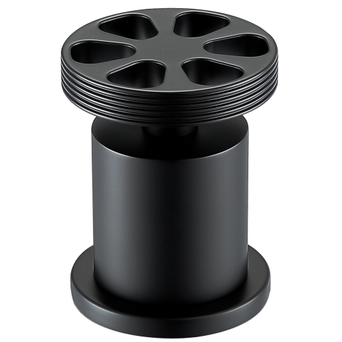 Ancona Nova Series Widespread Double-Handle Bathroom Faucet in Matte Black