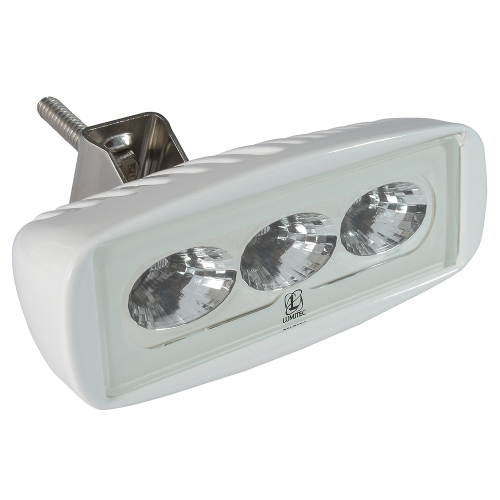 LUMITEC  Capreralt - Led Flood Light - White Finish - White Non-Dimming