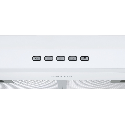 Ancona 30" Convertible Wall-Mounted Pyramid Range Hood in White 