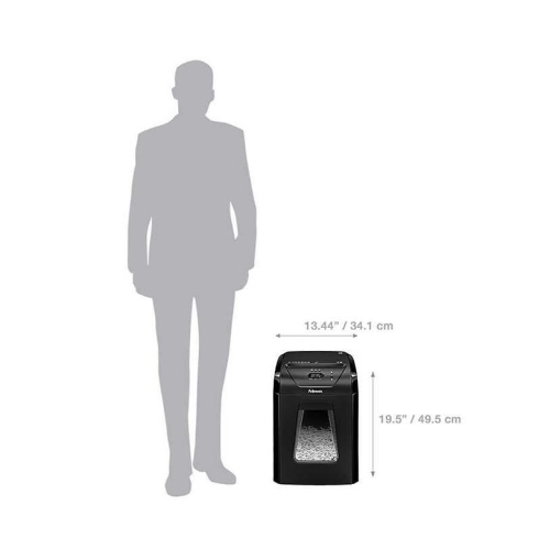 Déchiqueteuse Powershred 1200C/12C à coupe croisée, 12 feuilles de papier à coupe croisée par passage