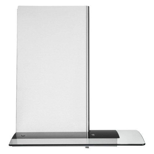 Ancona 36 in. Convertible Stainless Steel Wall Mount Glass Canopy Range Hood