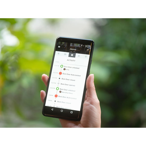 Serrure intelligente Wi-Fi d'August - Noir mat