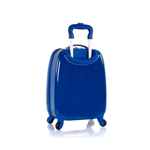 Valise rigide à roulettes pivotantes Avengers de Marvel pour enfants - 18 po [bleu]
