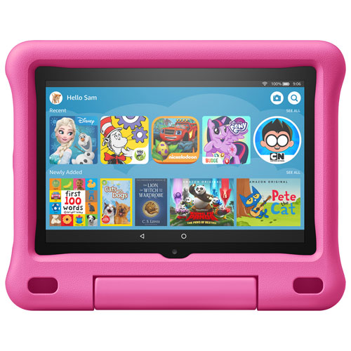 Amazon Fire HD 8 Kids Edition 8" 32GB FireOS Tablet with MTK/MT8168 4-Core Processor - Pink