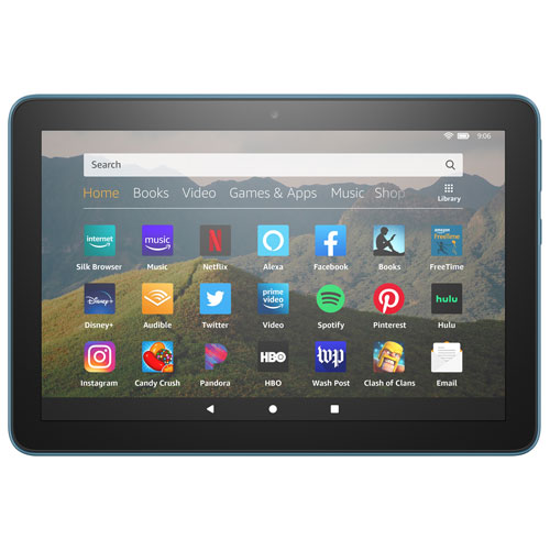 Amazon Fire HD 8 8" 32GB FireOS Tablet with MTK/MT8168 4-Core Processor - Twilight Blue