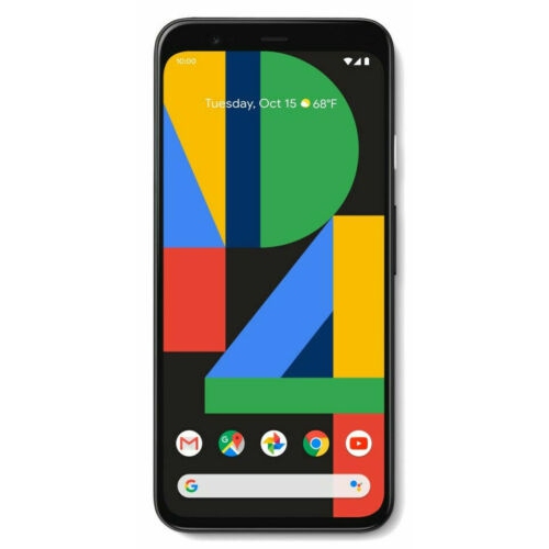 Téléphone intelligent Pixel 4 de 128 Go de Google - juste noir - Déverrouillé - nouveau