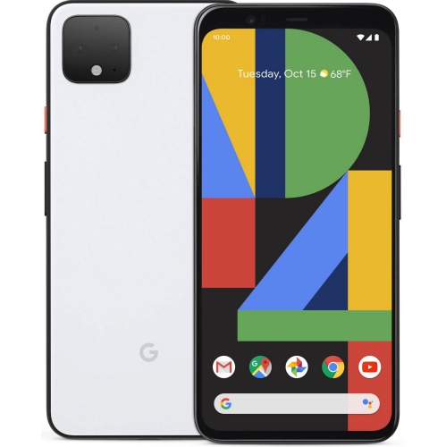 Refurbished - Google Pixel 4 128GB Smartphone - Clearly White - Unlocked