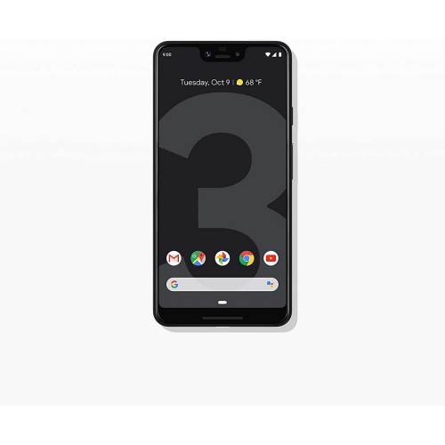 Remis à neuf - téléphone intelligent Pixel 3 XL de 64 Go de Google - juste noir - Déverrouillé