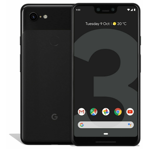 Google Pixel 3 XL 64GB Smartphone - Just Black - Unlocked - New 