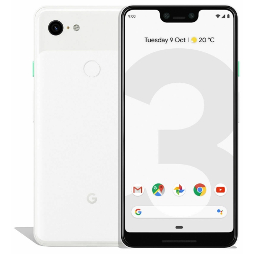 Smartphone Google Pixel 3 XL 64 GB - Blanc clair - Déverrouillé - Remis à neuf - Comme neuf