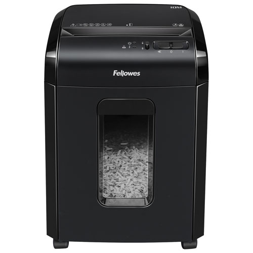 Fellowes Microshred 10-Sheet Micro-Cut Shredder (10M)