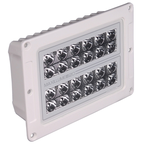 LUMITEC  Maxillume H120 - Flush Mount Flood Light - White Housing - White Dimming