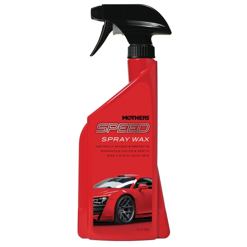 MOTHERS POLISH  Mothers Speed Spray Wax - 24OZ I have used this spray as a “shine enhancer” after washing my Brazilian carnauba waxed cars (daily drivers as well as collector cars)