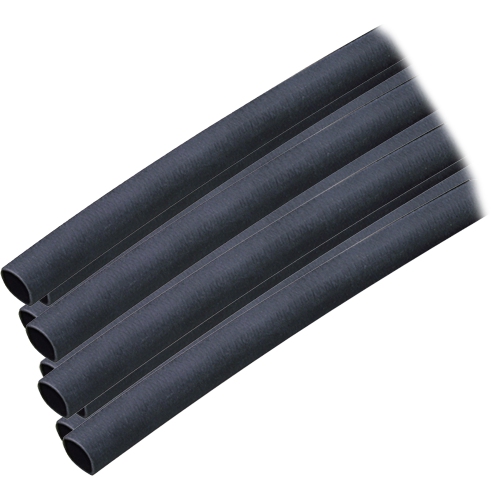 ANCOR  Adhesive Lined Heat Shrink Tubing (Alt) - 1/4" X 6" - 10-Pack - Black