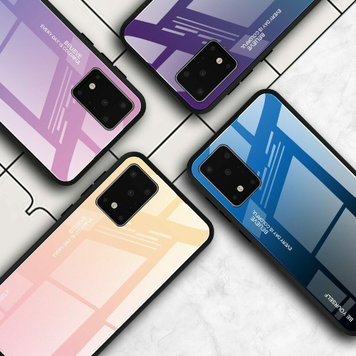 Gradient Tempered Glass Phone Case Cover For SAMSUNG Galaxy S20 ULTRA