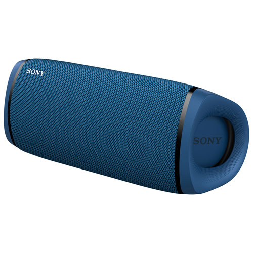 Haut-parleur sans fil Bluetooth étanche SRS-XB43 EXTRA BASS de Sony - Bleu