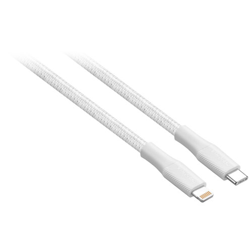 Insignia 3.0m Lightning to USB-C Cable - Moon Grey - Only at Best Buy