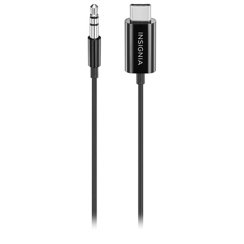 Insignia 0.91m USB Type-C to 3.5mm Audio Plug Cable - Only at Best Buy