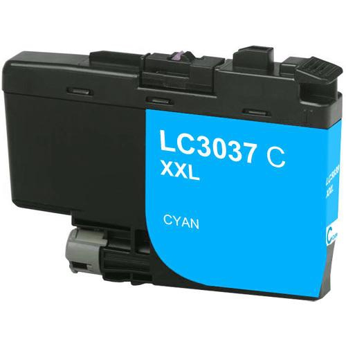 Compatible Brother LC3037XXL Cyan Ink Cartridge by Superink