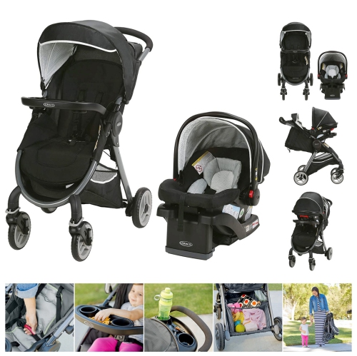 Graco Fastaction Fold 2.0 Travel System - Mullaly