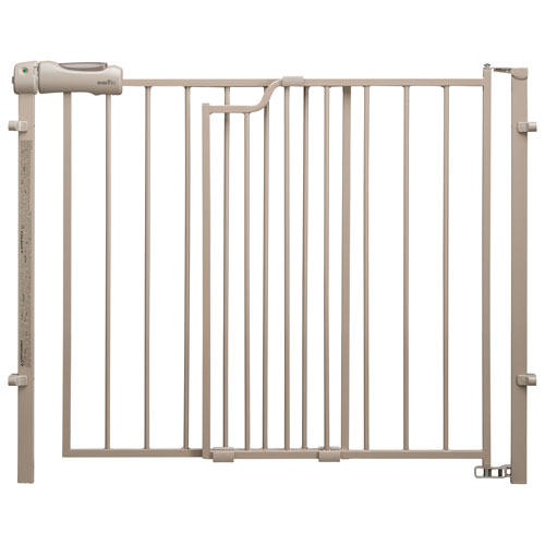 Evenflo Secure Step Hardware Mounted Safety Gate - Taupe