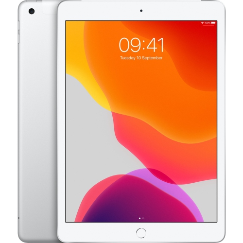 Refurbished - Apple iPad 10.2" 128GB with Wi-Fi (7th Generation) - Silver