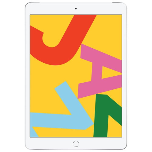 Apple iPad 10.2" 128GB with Wi-Fi - Silver - Certified Refurbished