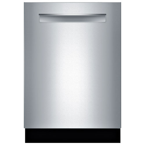 Bosch 800 Series 24" 42dB Built-In Dishwasher with Stainless Steel Tub - Stainless Steel