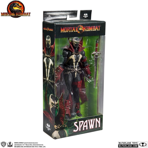 Image 1 of 2.. Mortal Kombat 7 Inch Action Figure Spawn - Spawn With Sword