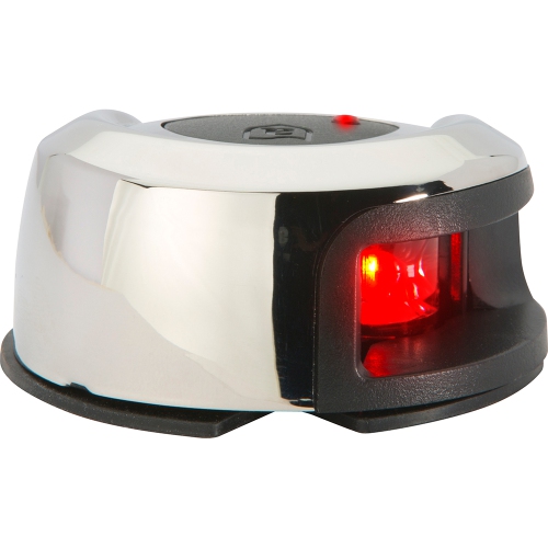 Image 1 of 1.. Attwood LightArmor Deck Mount Navigation Light - Stainless Steel - Port - 2NM