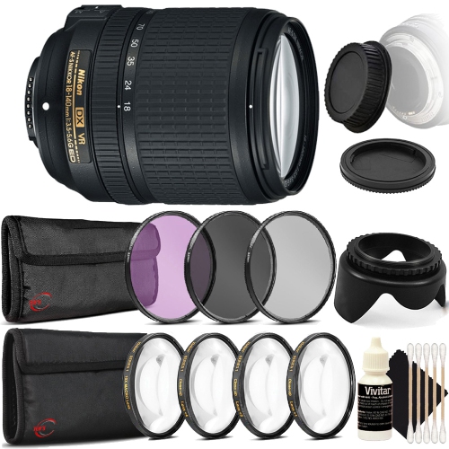 NIKON  Af-S Dx Nikkor 18-140MM Lens for Dslr Cameras W/ Accessory Kit International Version W/seller Warranty