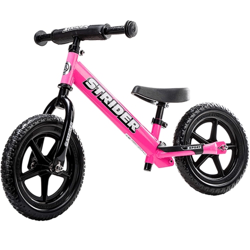 pink strider bike