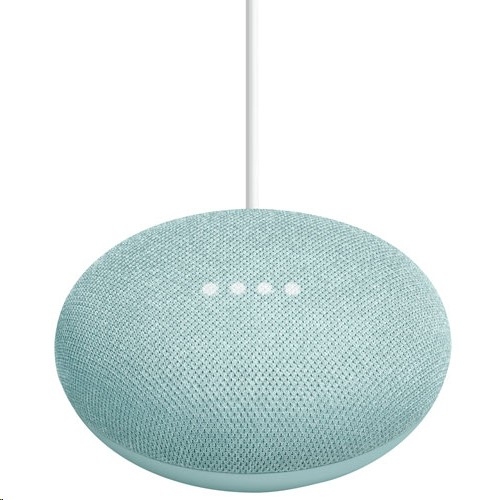 Google Home Mini (1st Gen) Smart Speaker with Google Assistant, Aqua by GOOGLE - Open Box condition - Image 2