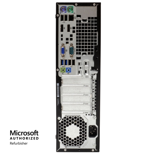 HP ProDesk 600 G1 Small Form Factor Desktop - Intel Core i5-4690, 8GB Memory, 128GB SSD, Win 10 Pro (EN/FR), DVD by HP - Refurbished condition - Image 4