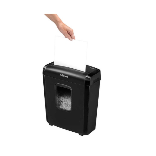 Fellowes Microshred 6M Micro-cut Shredder, Cross-Cut Paper and Credit Card-