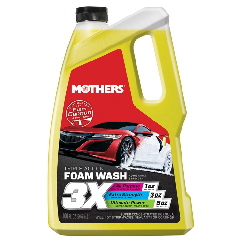 Mothers Triple Action Foam Wash - 100oz.